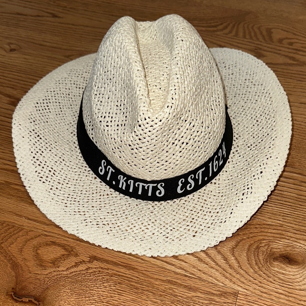 St. Kitts Cream Straw Hat